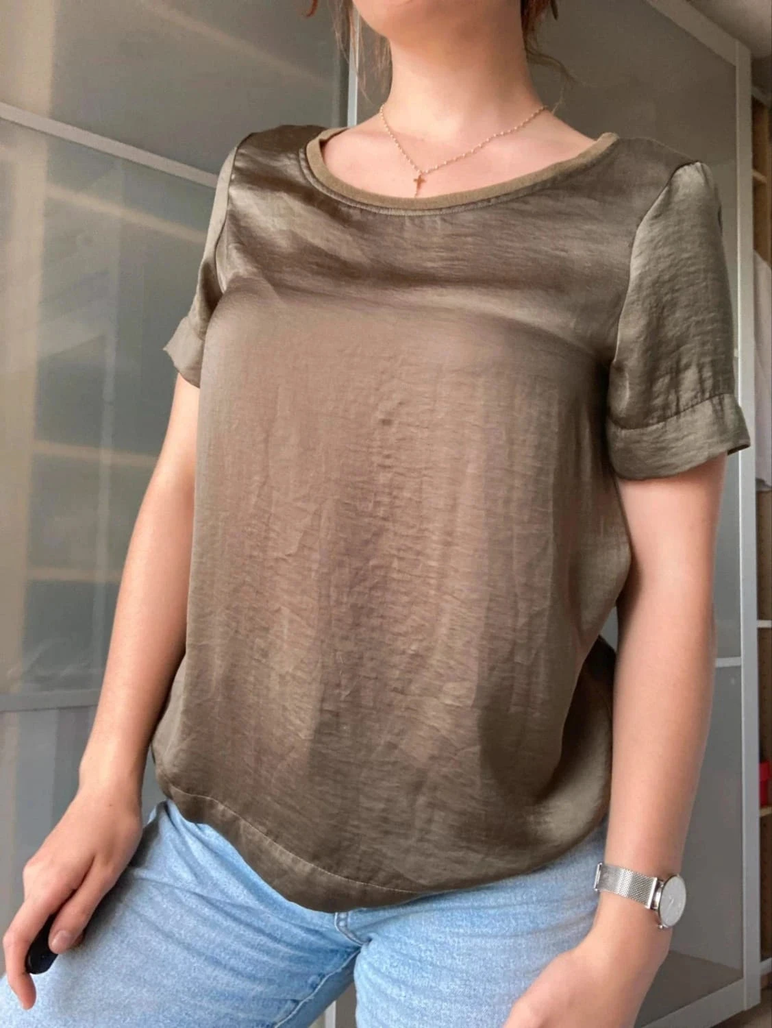 Tee shirt fluide taille S